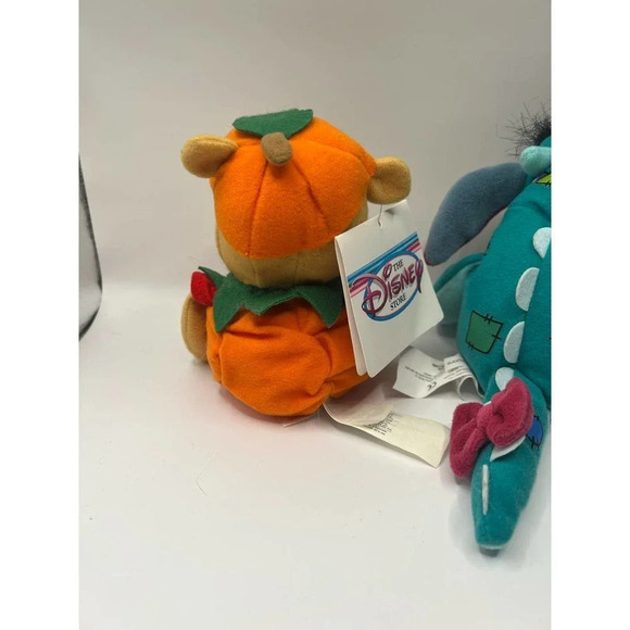 NWT Disney Store Pumpkin Pooh and Dinosaur Eeyore 9” - Picture 5 of 7